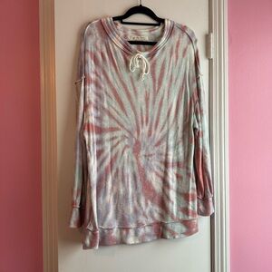 We the Free Tie-Dye Long Sleeve Top